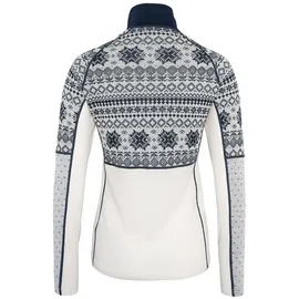 KARI TRAA Vilma Half Zip Longsleeve (Größe M, weiss)