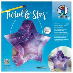 URSUS Laternen-Bastelset Twinkle Star »Galaxie«