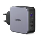 UGREEN Nexode 140W GaN USB-C Wall Charger 3-Ports schwarz/grau (90549)