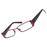 Fossil Korrektionsfassung Brille Metall Kunststoff Rot 52/17/135 - OF1137600,