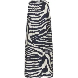 LASCANA Sommerkleid Mehrfarbig Creme-Graublau 44