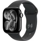 APPLE Watch Series 11 GPS 42, 2025 Smartwatch Aluminiumgehäuse Fluorelastomer, 130-180 mm, Diamantschwarz