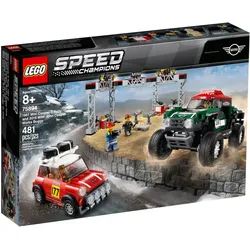 Lego 75894, Speed Champions, 1967 Mini Cooper S Rally and 2018 MINI John Cooper Works Buggy