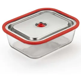 MagicVac Vakuum Glasbehälter weiß 2,0 l