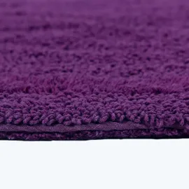 Homescapes Badematte Lila Ø 80 cm