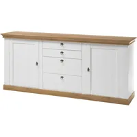 Home Affaire Sideboard »Cremona«, Breite 210 cm, weiß