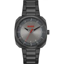 HUGO BOSS Herrenuhr 1530311 (Ø 42 mm) - Grau/Rot