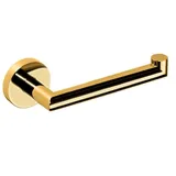 Brillantbad BILLO Papierrollenhalter ohne Deckel Messing Gold poliert 70x175x55 mm für Bad & WC >> zum Bohren oder Kleben