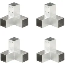 vidaXL Pfostenverbinder 17 x 175 cm Silber/Metall