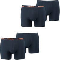 HEAD Herren Boxershort Basic Boxer Unterwäsche Baumwolle - 4er 6er 8er Multipack in S 4er Pack