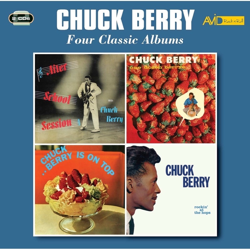 Chuck Berry-Four Classic Albums - Chuck Berry. (CD)