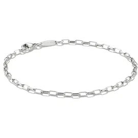 Thomas Sabo Charm-Armband Paperclip Silber A2206-001-21-L19V Größe L