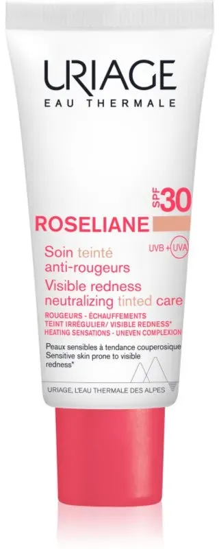 Uriage Roseliane CC Cream SPF 30 CC Cream für empfindliche Haut mit der Neigung zum Erröten SPF 30 40 ml