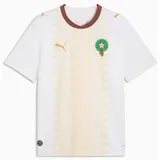 Puma FRMF Marokko Away Trikot Kinder WM2026 - weiß/gold - 152