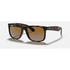Ray-Ban Justin RB4165 55mm matte havana / brown gradient