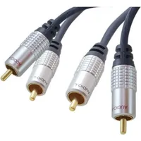ShiverPeaks sp-PROFESSIONAL Audio-Kabel 5 m 2 x RCA Blau