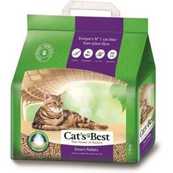 Cat's Best Katzenstreu Smart Pellets, 100 % pflanzliche Katzenstreu 5kg 00306996 (1-tlg)