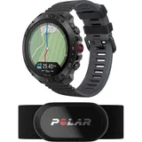 Polar Grit X2 Pro mit H10 Herzfrequenz-Sensor night black (900110286)