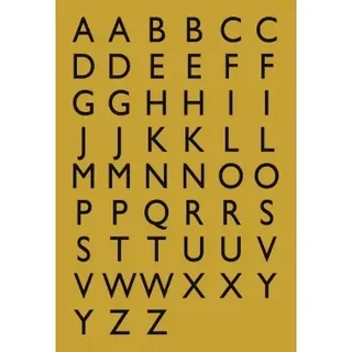 Herma Buchstaben 4145 13x12mm A-Z Gold, 216 St./Pack.