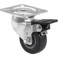 Roadinger Lenkrolle 50 mm grau