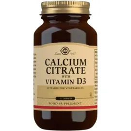 Solgar Calciumcitrat mit Vitamin D3 Tabletten 60 St.