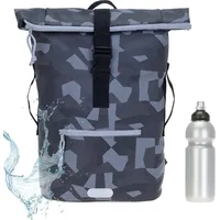 Elephant Gin Rucksack Plane Time Bag Kurierrucksack Roll-Top Herren