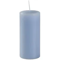 Cereria Di Giorgio Risthò Stumpenkerzen 12 cm 5 cm 9 Stück Dusty blau