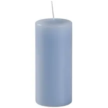 Cereria Di Giorgio Risthò Stumpenkerzen 12 cm 5 cm 9 Stück Dusty blau