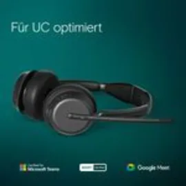 epos IMPACT 1061T ANC Stereo-Headset - MS-Teams-Version, Bluetooth (BTD 800a Adapter), BrainAdaptTM-Technologie, EPOS AITM, Adaptives Active Noise-Cancelling, inkl. Ladestation