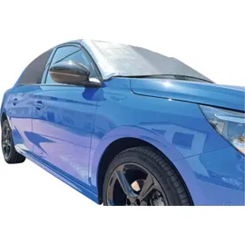 CARTREND Frontscheibenabdeckung silber-grau 2 St.
