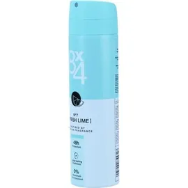 8X4 Fresh Lime Deodorant Spray 6 x 150 ml