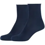 CAMANO 2er Pack Socken Blau 39-42