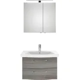 Saphir 2-tlg. Grau