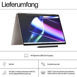 HP Spectre x360 2-in-1 14-eu0576ng Intel Core Ultra 7 155H 16 GB RAM 1 TB SSD