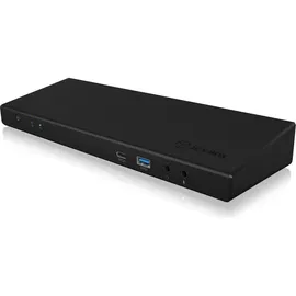 Icy Box IB-DK2244AC USB Hub, Schwarz