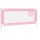 vidaXL Kleinkind-Bettschutzgitter Rosa 180x25 cm Stoff