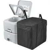 Vevor Tragbare Toilette 5,3 Gallonen Abwassertank 3,2 Gallonen Spültank