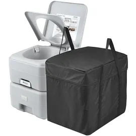 Vevor Tragbare Toilette 5,3 Gallonen Abwassertank 3,2 Gallonen Spültank