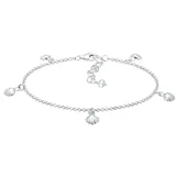 Elli Armband Muschel silber 925 Sterling Silber Größe 16