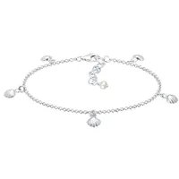 Elli Armband Muschel silber 925 Sterling Silber Größe 16