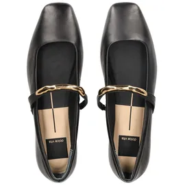 Dolce Vita Riemchenballerina gold / schwarz 36