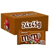 M&M's Schokolinsen 24 Packungen 45 g