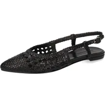 Melvin & Hamilton Ballerinas Damen Fiora 3 Schwarz 38