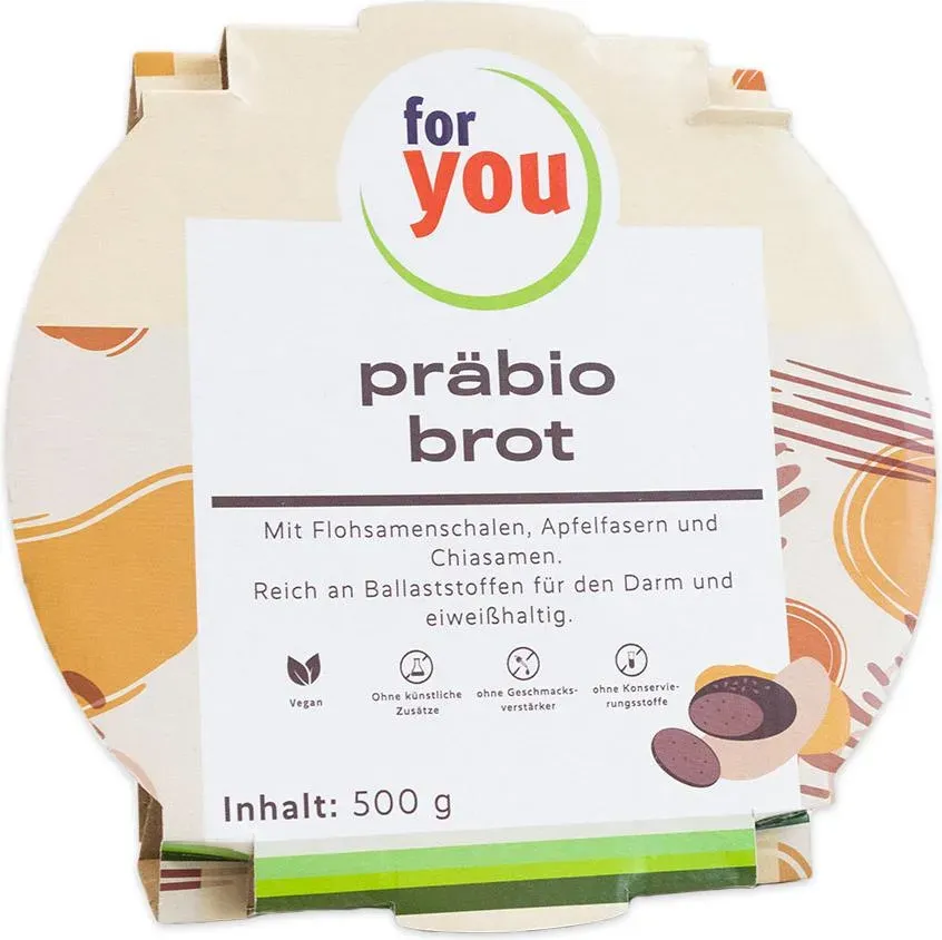 For You, Vitamine + Nahrungsergänzung, präbio brot (1 Stück, 500 g)