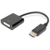 Digitus DisplayPort / DVI Adapter 0,15 m Schwarz