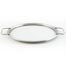 eva solo Eva-Trio | Deckel 24 cm Edelstahl/Glas | Alle Deckel passen zur gesamten Eva Trio Topfserie und zu Allen Materialien | Deckel
