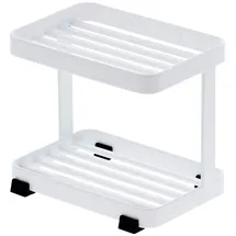 Yamazaki Tower 2~Tiered Soap Tray Seifenschale Weiß
