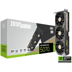 ZOTAC GAMING NVIDIA GeForce RTX 5070 SOLID OC 12GB GDDR7
