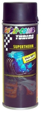 DUPLI COLOR Thermo-Lackspray schwarz 800°C (400 ml)0.4Lfür