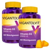 VIGANTOLVIT 2000 I.E. Vitamin D Weichgu. 2X60 St